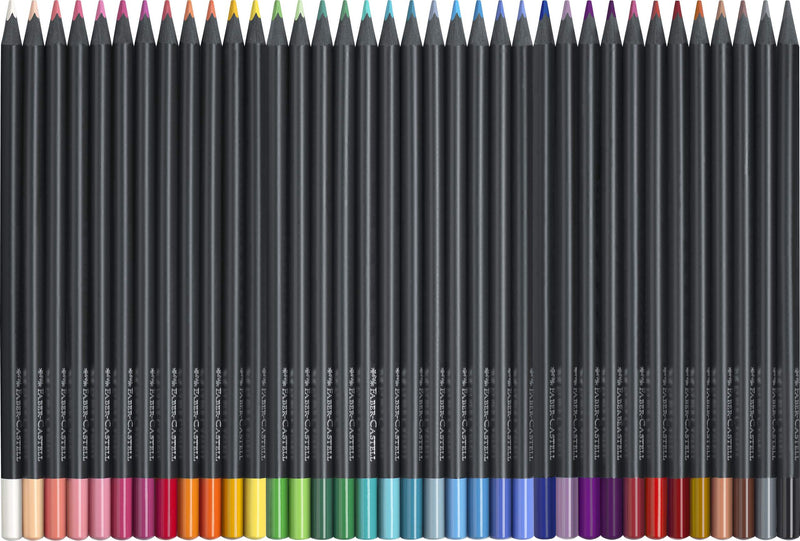 Etui de 36 crayons de couleurs Black Edition