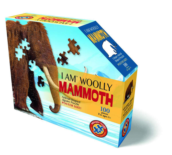Coffret puzzle "I am" Wooly Mammoth
