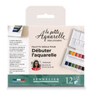 Palette Aquarelle Sennelier 12 1/2 godets par Marie BOUDON