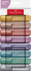 Etui de 8 surligneurs scintillants