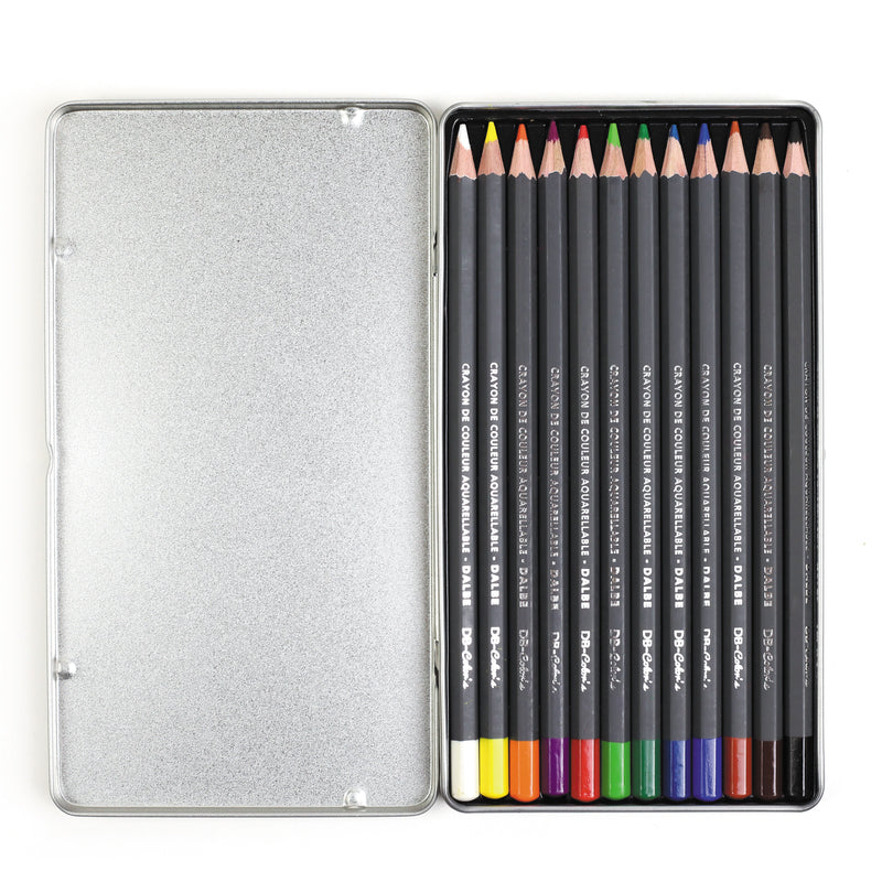 Boîte de 12 Crayons aquarellables DB-Color's