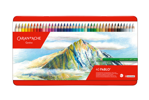 Boîte métallique 40 crayons PABLO
