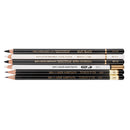 Etui de 6 crayons beaux-arts - Teintes noires