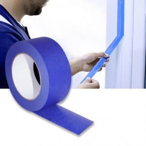 Papier masquage UV bleu 25mm x 50m