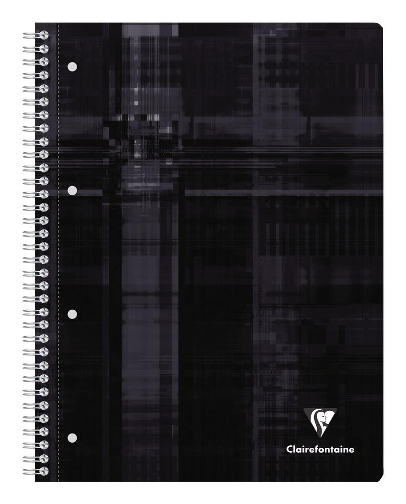 Cahier Studium A4+ -160 pages-Quadrillé 5x5-Reliure intégrale- perforé 4 trous