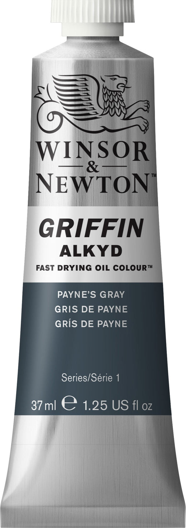 Peinture à l'huile alkyde Griffin 200ml Blanc de titane