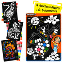 Atelier gommettes - 4 thèmes