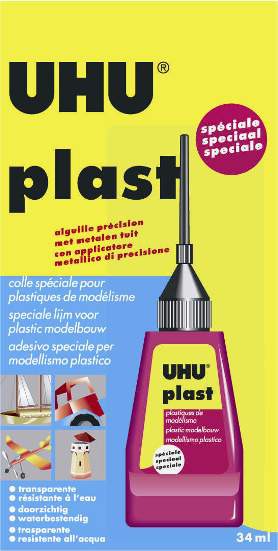 UHU Colle spéciale pour plastique - Plast