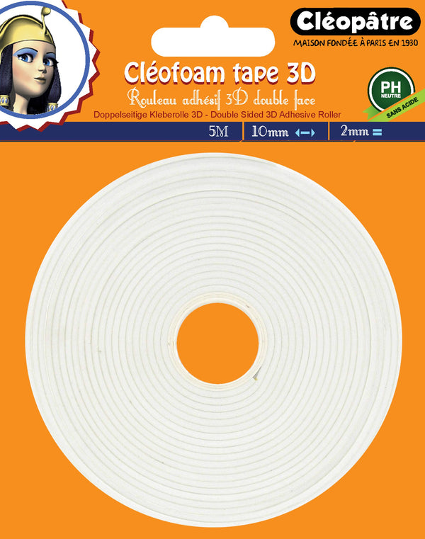 Cléofoam 3D tape rouleau