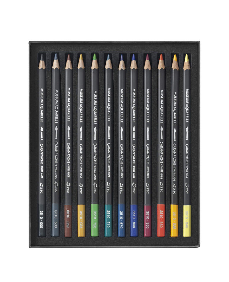Crayon aquarellable Museum boîte de 12