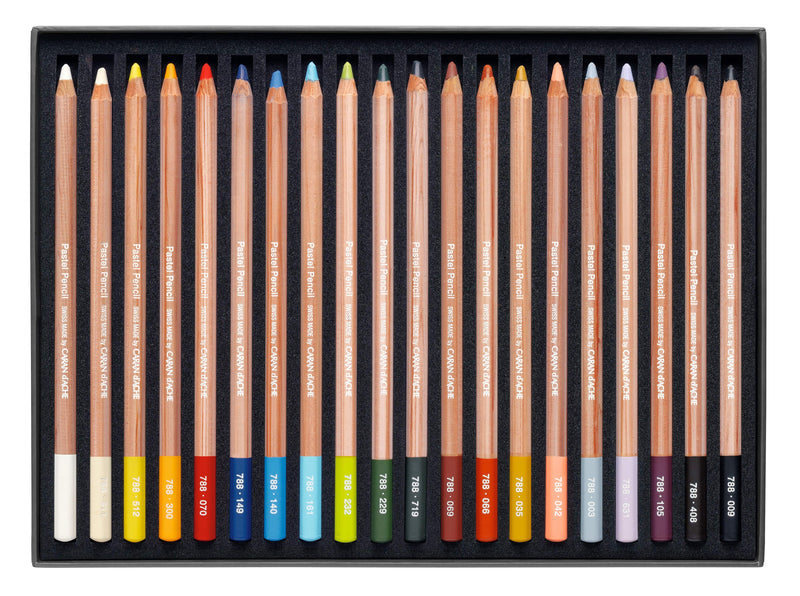 Boîte de 20 Crayons pastel Pencil