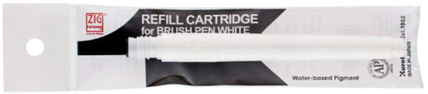 Cartouche encre blanche pour pinceau réservoir Brush Pen Kuretake