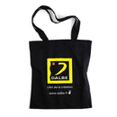 Sac tote bag noir Dalbe en coton