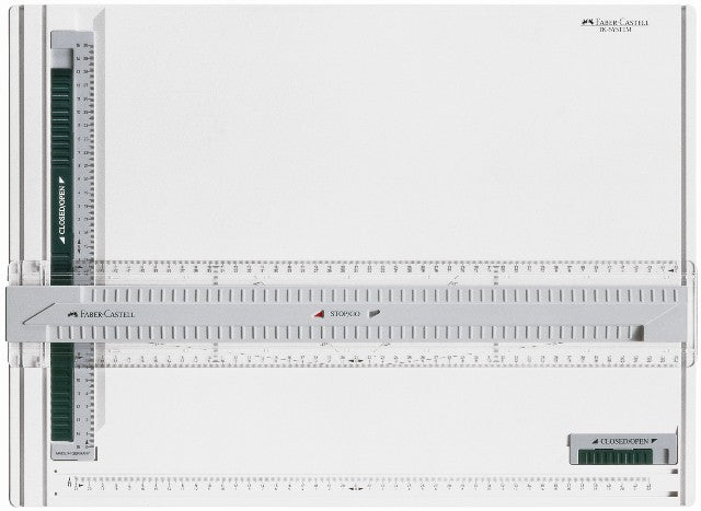 Planche à Dessin Technique A3 Faber-Castell – Plastique, Système TK, Pour Dessin Et Architecture
