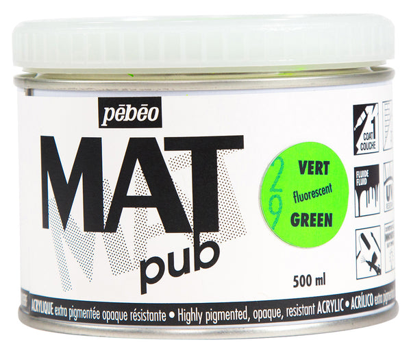 Acrylique extra mate Mat Pub 500 ml
