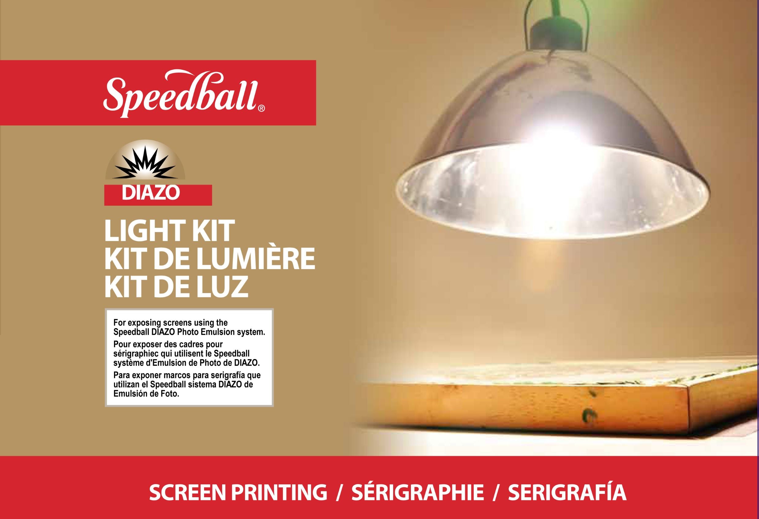 Lampe halogène insolation pour sérigraphie  Le Géant des Beaux-Arts - N°1  de la vente en ligne de matériels pour Artistes