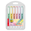 Pochette de 6 surligneur Swing Cool couleurs pastels