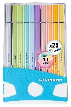 20 feutres Colorparade Pen 68 dont 10 pastels - Scrapmalin