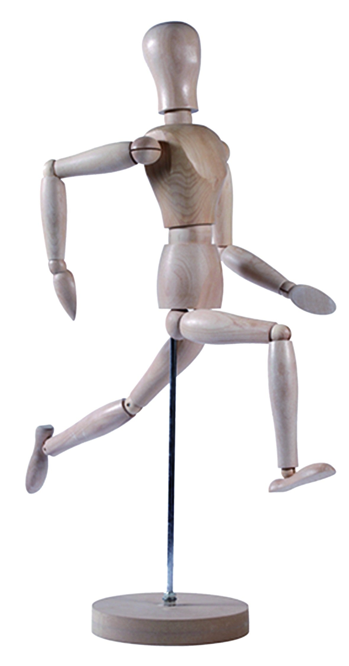 Grand Mannequin En Bois Articulé – Idéal Pour Peintre, Déco Ou Atelier