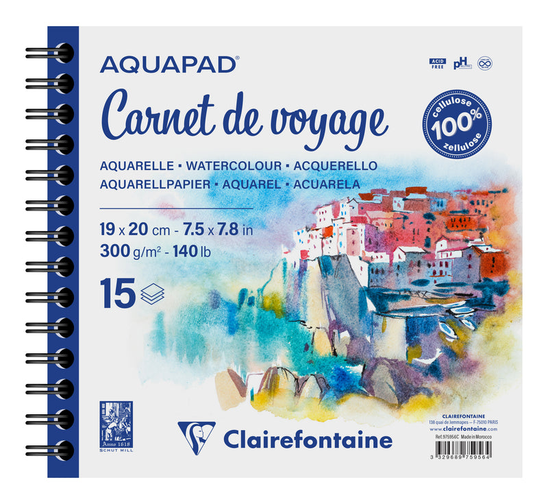 Carnet de voyage Aquapad