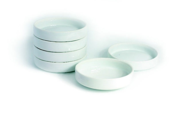 6 Godets porcelaine