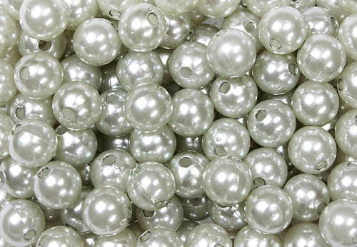 Perles en plastiques 8mm