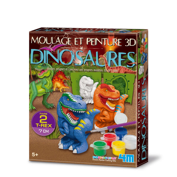 Kit DIY moulage 4M  Dinosaures 3D