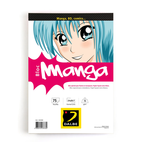 Bloc papier Manga