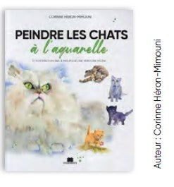 Peindre les chats à l'aquarelle