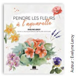 Peindre les fleurs à l'aquarelle