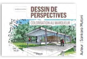 Dessin de perspectives : colorisation au marqueur