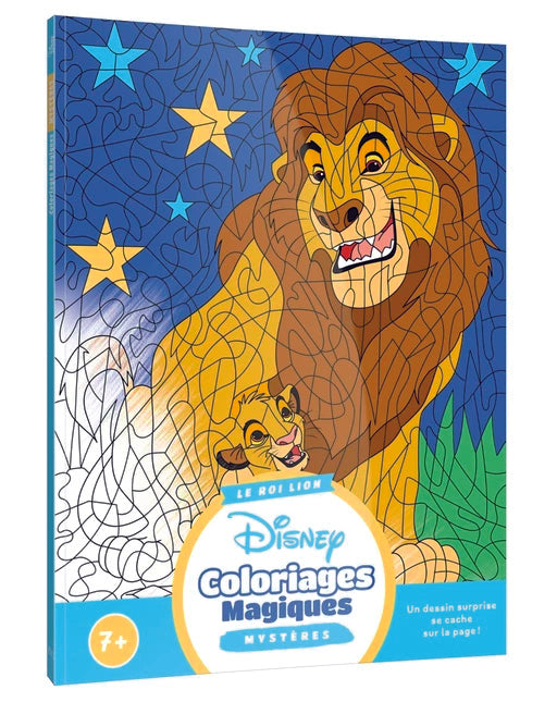 Coloriages magiques mystères - Le Roi lion