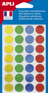 Gommettes permanentes rondes