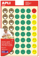 Gommettes repositionnables rondes - Mr Smiley