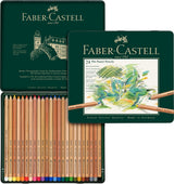 Boîte métal de 24 crayons pastels Pitt