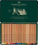 Boîte métal de 36 crayons pastels Pitt