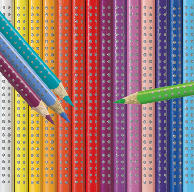 Boite de 36 crayons aquarellables Colour Grip
