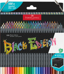 Etui de 100 crayons de couleurs Black Edition