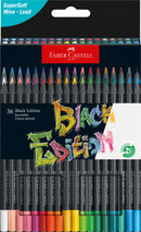 Etui de 36 crayons de couleurs Black Edition
