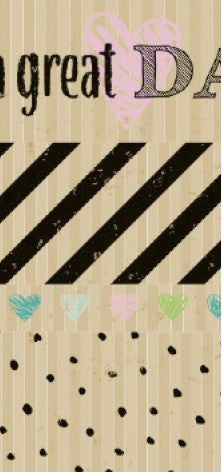 Rubans Washi Tape Kraft 2