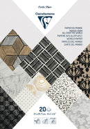 Blocs papiers du Monde 20 feuilles A4 80g/m² Noir / Blanc