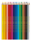 Set carton de 18 crayons de couleurs permanents Swisscolor - Caran d'Ache