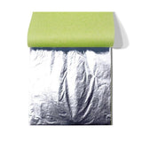 Feuilles à dorer imitation transfer 14x14cm Argent