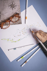 Pochette de 5 Feutres Emott - Vintage colors