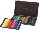 Coffret en bois de 48 crayons Polychromos