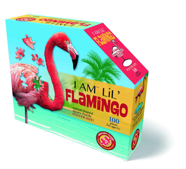 Coffret puzzle "I am" LiL' Flamingo