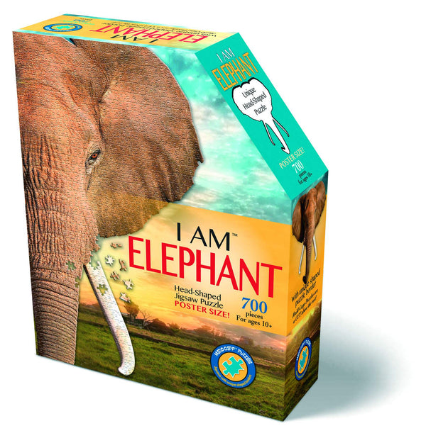 Coffret puzzle "I am" Elephant