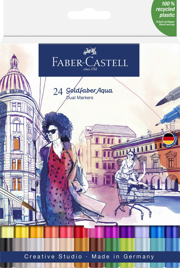 Set de 20 feutres Faber-Castell Double pointe - Feutre - Achat