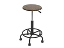 Tabouret Vintage brun - Studio Designs
