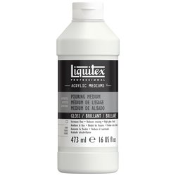 Médium de lissage Liquitex 473 ml - Effet (gris) brillant